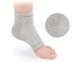 Серые полуноски увлажняющие с силиконовой пяткой внутри цена за пару Foot Care 2 шт - изображение 1