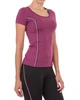 Футболка жіноча ARMANI EA7 (6YTT11-TJ56Z-1489/7-81) Фіолетовий S - изображение 4