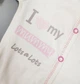 Боді для малюків Veres 102.81-9.56 I love my mammy 56р. Молочний з рожевим - зображення 2