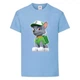 Футболка дитяча Щенячий патруль (Paw Patrol) світло-блакитна (rocky-blue) розмір 104 см - зображення 1