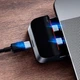 HUB адаптер USB Baseus Armor Age Type-C Bracket Multifunctional HUB Adapter Space 3USB*3.0, Type-C, 4KHDMI, AUX, RG45 переходник хаб (CAHUB-AJ0G) - изображение 7