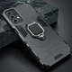 Защитный бампер IronMan для Samsung A33 с кольцом-держателем Чёрный - изображение 1
