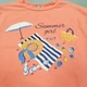 Футболка/туніка для дівчинки з коротким рукавом Smil 110573 Summer Girl 104р. Кораловий - зображення 2