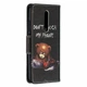 Чохол-книжка Deexe Color Wallet для Xiaomi Mi 9T / Redmi K20 / Redmi K20 Pro - Brown Bear and Warning Words - зображення 3
