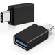 Переходник USB OTG-01 с телефона на флешку - Type-C черный - изображение 2