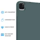 Силиконовый чехол обложка + Pencil Holder BBM1 для iPad Pro 11’’ 2021/2022 Темно-зеленый - изображение 8