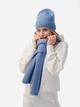 Комплект женский (шапка и шарф) SVTR 933 One size джинс (SVTR 933) - изображение 1