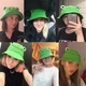 Панама Лягушонок Пепе (Жабка, лягушка, жаба) с глазками Зеленая, Унисекс WUKE One size - изображение 6