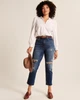 Боди женское - комбидресс Abercrombie & Fitch AF8215W XS T Белый - изображение 5