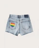 Шорты Abercrombie & Fitch AF8063W W29 Светло-синий - изображение 6