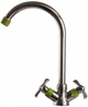 Смеситель-кран кухонный DOMINO DK-H1-2N-Green - изображение 1