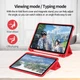 Силиконовый чехол обложка + Pencil Holder BBM1 для iPad Pro 11’’ 2020/2021 Красный - изображение 2