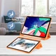 Силіконовий чохол обкладинка + Pencil Holder BBM1 для iPad Pro 11" 2020 Помаранчевий - зображення 2