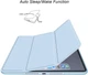 Силиконовый чехол обложка BBM1 для iPad 10 2022/2024 10,9"/iPad 11" 2025 (A16) Голубой - изображение 7