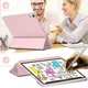 Силиконовый чехол обложка + Pencil Holder BBM1 для iPad Air 4 2020/Air 5 2022 10,9"/Air 11" 2024(M2)/2025(M3)/2026(M4) Розовый - изображение 2