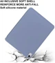 Силиконовый чехол обложка + Pencil Holder BBM1 для iPad Air 4 2020/Air 5 2022 10,9"/Air 11" 2024(M2)/2025(M3)/2026(M4) Серо-фиолетовый - изображение 7