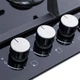 Газова варильна поверхня Pyramida pfg 647 black luxe - зображення 2