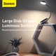 Универсальная настольная лампа с клипсой Baseus Comfort Reading Mini Clip Lamp (3W, 24Hours, 4000K). Black - изображение 8