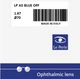 Линза для очков асферическая Le Perle 1.67 AS BLUE OFF Ø70 S-9.75 C-0.00 для компьютера - изображение 1