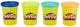 Игровой набор пластелину Hasbro Play-Doh Colour Classic 4 баночки (B5517) (14073) - изображение 2
