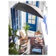 Садовий стілець IKEA (ІКЕА) TARNO складаний Чорний/Світло-коричневий 900.954.28 - зображення 5