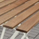 Садовий стіл IKEA (ІКЕА) TARNO складаний Білий/Світло-коричневий 404.449.72 - зображення 3