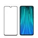 Защитное стекло LUX для Xiaomi Redmi Note 8 Pro Full Сover черный 0,3 мм в упаковке - изображение 1