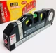 Лазерный уровень Laser LEVELPRO3 ART-7124 со встроенной рулеткой 250 см 2 луча на батарейках Черный - изображение 1