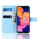 Чехол Luxury для Samsung Galaxy A10 2019 (A105) книжка голубой - изображение 2