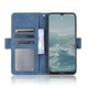 Чехол-книжка с кармашками Deexe Wallet Stand для Nokia G10 / G20 - Blue - изображение 6