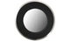 Настінне дзеркало Kayoom Round 825 Silver/Black Ø 51 см - зображення 1