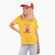 Детская футболка Время приключений Принцесса пупырка (Adventure Time Lumpy Space Princess) (25186-1576) 158-164 см Хлопок Желтый - изображение 2