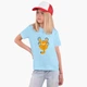 Дитяча футболка Гарфілд (Garfield) (25186-1944) 158-164 см Бавовна Блакитний - зображення 2