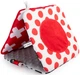 Zabawka-lusterko Canpol Babies Bears Sensory Toys Miękka Czerwona (5903407680798) - obraz 3