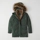 Парка женская - парка зимняя Abercrombie & Fitch AF4667W XS Зеленый - изображение 2