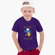 Детская футболка Время Приключений Финн и Джейк пес (Adventure Time Finn & Jake the dog) (25186-1579) 158-164 см Хлопок Фиолетовый - изображение 2