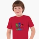 Детская футболка Герои в масках (PJ Masks) (25186-1613) 134-140 см Хлопок Красный - изображение 3