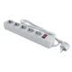 Сетевой фильтр LogicPower LP-X5 3 м 5 розеток Grey - изображение 1