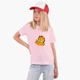 Детская футболка Гарфилд (Garfield) (25186-1945) 122-128 см Хлопок Розовый - изображение 2