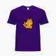 Детская футболка Гарфилд (Garfield) (25186-1945) 146-152 см Хлопок Фиолетовый - изображение 1