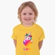 Детская футболка Лайк Единорог (Likee Unicorn) (25186-1597) 104-110 см Хлопок Желтый - изображение 4