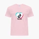 Детская футболка ТикТок (TikTok) (25186-1941) 104-110 см Хлопок Розовый - изображение 1