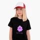 Детская футболка Время приключений Принцесса бубльгум (Adventure Time Princess Bubblegum) (25186-1575) 122-128 см Хлопок Черный - изображение 3