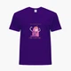 Детская футболка Время приключений Принцесса пупырка (Adventure Time Lumpy Space Princess) (25186-1576) 158-164 см Хлопок Фиолетовый - изображение 1