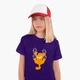 Детская футболка Гарфилд (Garfield) (25186-1944) 158-164 см Хлопок Фиолетовый - изображение 2