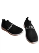 Nautica Комфортні кросівки Fashion Slip-On Sneaker Jogger KW2002 чорні 37.5 р - зображення 1