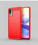 Силіконовий (TPU) чохол UniCase Carbon для Xiaomi Redmi Note 10 5G / Poco M3 Pro - Red - зображення 2