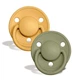 Пустышка BIBS De Lux Silicone Honey+Olive 0-36 мес. 2 шт. - изображение 3
