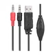 Ігрові навушники з мікрофоном XTRIKE ME HP-311 USB + 3.5мм - изображение 3