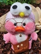 Мягкая игрушка уточка "Cafe-mimi duck в розовой вязаной кофточке 30 см. - изображение 3